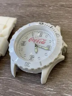 Coca-Cola ホワイトアナログ腕時計のサムネイル