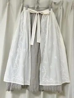 SM2 サマンサモスモス＊kazumiコラボ エプロン＆リネンスカート