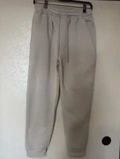 美品　LLサイズ スウェットジョガーパンツ ベージュ　裏起毛