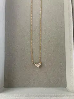 極美品✨ ete エテ ネックレス 一粒ダイヤモンド 0.02ct K18 YG - メルカリ