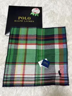 新品タグ付き Polo Ralph Laurenタオルハンカチ