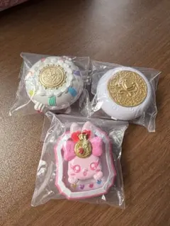 プリキュアオールスターズコンパクトミラーコレクションSP3ガシャポン3個セット