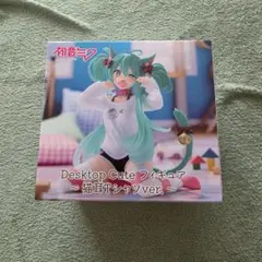初音ミク Desktop Cute 猫耳Tシャツver. フィギュア
