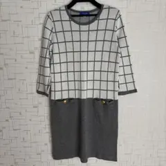 BLUE LABEL CRESTBRIDGE ひざ丈ワンピース