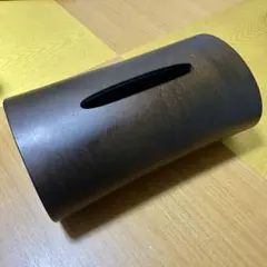 BUNACO ブナコ ティッシュボックス ケース 木工品 漆黒 - メルカリ