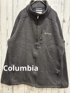 ♠️ Columbia コロンビア　裏フリース素材　ジップアップニットのサムネイル