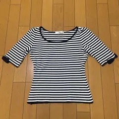 Rene ボーダーカットソー　34sizeのサムネイル