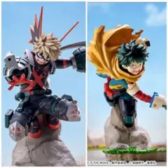 【未開封】xrosslink 緑谷出久&爆豪勝己フィギュアセット