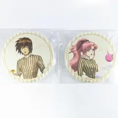 ガンダムカフェ コラボ キラ 缶バッジ セット 機動戦士ガンダムSEED DESTINY ペア缶バッジ キラ・ヤマト&ラクス
