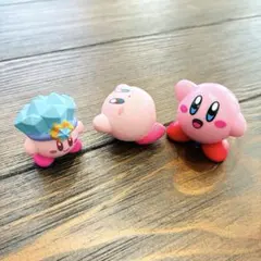 ✨星のカービィ ミニフィギュア 3体セット　ガチャガチャ