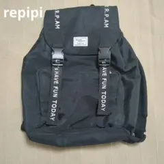 レピピアルマリオ リュック 黒