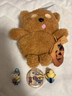 ミニオン　ティム　セット ぬいぐるみ　缶バッチ　キーホルダー