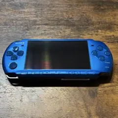 SONY プレイステーションポータブル PSP-3000 ブルー 充電器付き