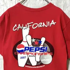 古着00s Tシャツ PEPSI ペプシ 企業 両面プリント M ヴィンテージ