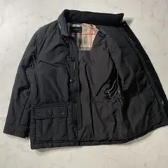 【美品】バーバリーロンドン　ダウンジャケット　ノバチェック　ナイトロゴ　Lサイズ