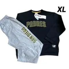 新品 LL サイズ MLB パドレス 長袖Tシャツ ロングパンツ 2点セット 