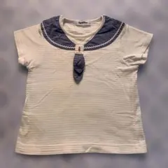 familiar セーラー襟 Tシャツ 110