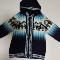 未使用品　北欧　お土産　パーカー　ニット