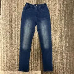 ガールズ　デニムパンツ　スキニー　150