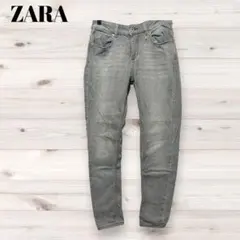 ZARA グレースキニーデニムパンツ EUR38 Mサイズ ストレッチ スリム