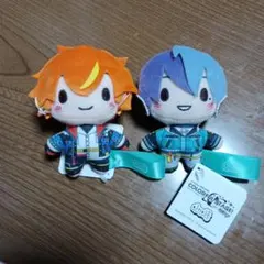 プロジェクトセカイ ふわぷちマスコット 青柳冬弥 東雲彰人 - メルカリ