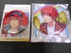 うたプリホログラム缶バッジソロアルバムver.＆BIGメタル缶バッジEXPO音也