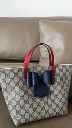GUCCI 美品 キッズ チルドレン トートバック bird 鳥 - メルカリ