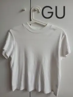 GU クルーネックTシャツ ホワイト