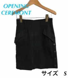 91/ OPENING CEREMONT  タイトスカート　ネイビーのサムネイル