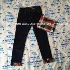 メ*✾様 BLUE LABEL CRESTBRIDGE ロールアップスキニーデニのサムネイル