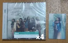 來亜トレカ付き Girls2 Snowflakes Unmelting Snow