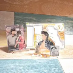 銀魂 志村夫婦 近藤勳 志村妙 透明卡 名場面立體模型 2024