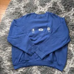 ZARA テキストプリント入りスウェット　サイズS