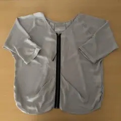 【Mサイズ】両面着用　ベージュ　トップス　メイソングレイ　ブラウス　トップス