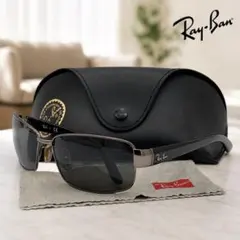 4275 Ray-Ban レイバン RB3512-D スクエアサングラス ケース - メルカリ