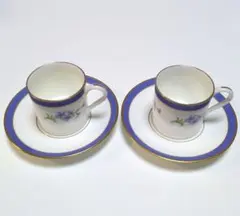 Tiffany Floral ティーカップ・ソーサー 2セット