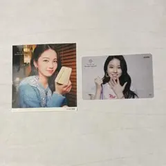 NiziU アヤカ トレカ ステッカー 2枚セット