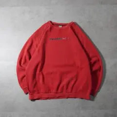 NIKE y2k sweatshirt スウェット レッド XL 00s 古着