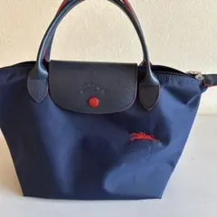 限定ロンシャン ルプリアージュ Tres Paris ネイビー Sトリコロール馬