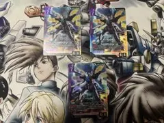 ガンダムDX LR 3枚セット　ガンダムカードゲーム