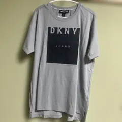 DKNY JEANS ロゴプリント Tシャツ グレー Mサイズのサムネイル