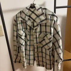 ZARA チェック柄シャツ 長袖 グリーンのサムネイル