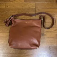 COACH ブラウン レザー ショルダーバッグ❗️