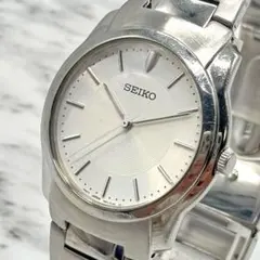 SEIKO　新品電池　美品　腕時計　メンズ　7N01-0CW0　シルバー　希少