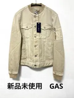 新品未使用　GAS ガス　ベージュ　デニムジャケットのサムネイル