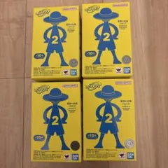 バンダイ ワンピース ルフィ フィギュア 4個セット