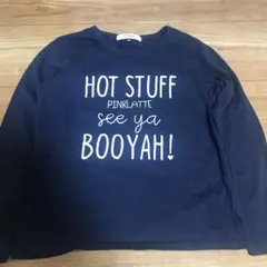 ピンクラテ　長袖ロンT