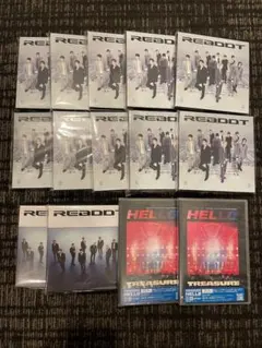 treasure 「REBOOT」 CD、DVD トレカ付き