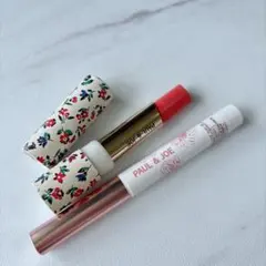 【美品】ポール＆ジョー リップ 2点セット（限定ケース・リップクレヨン）のサムネイル