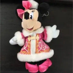 ミニー ぬいぐるみバッジ